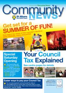 Community INCORPORATING Recycling News  SPRING 2013