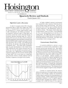 Recessions / Fiscal policy / Economy of the United States / Political economy / National accounts / Late-2000s recession / Deficit spending / Gross domestic product / Government budget deficit / Economics / Economic history / Macroeconomics