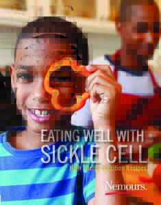 EATING WELL WITH  SICKLE CELL High Energy Nutrition Recipes  Contents