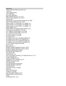 Flight Systems Software List.xls