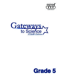 INTRODUCTION to Gateways  Gateways to Science Features Learning Goal provides a brief