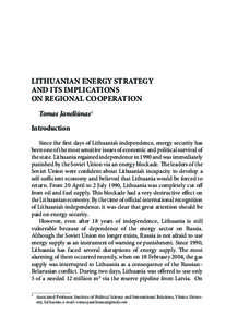 Energy economics / Energy in Belarus / Transneft / Klaipėdos Nafta / ORLEN Lietuva / Lithuania / Energy security / Energy crisis / Mažeikiai / Energy / Europe / Energy development