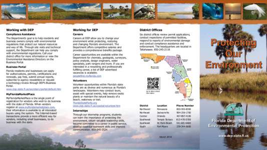 Florida Department of Environmental Protection / Department of Environmental Protection / St. Johns River Water Management District / Florida State Parks / Green lodges / Environment of Florida / Environment of the United States / United States