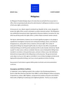 Politics of the Philippines / Extrajudicial killings / Counter-terrorism / Forced disappearance / Human rights abuses / Moro National Liberation Front / Maguindanao massacre / Death squad / Zamboanga / Philippines / Asia / Politics