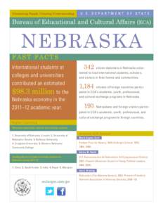 American Association of State Colleges and Universities / Geography of the United States / University of Nebraska–Lincoln / University of Nebraska system / Bureau of Educational and Cultural Affairs / United States / Association of Public and Land-Grant Universities / Nebraska / North Central Association of Colleges and Schools