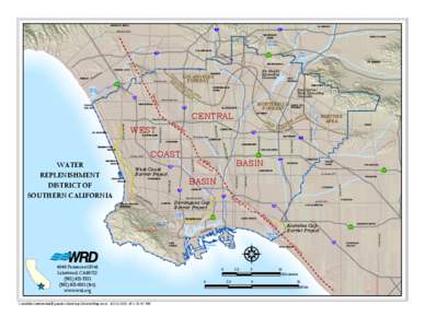 WRD District § ¨ ¦ Map  BEVERLY HILLS
