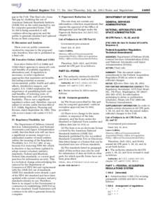 Federal Register / Vol. 77, No[removed]Thursday, July 26, [removed]Rules and Regulations gap in the FAR. This final rule closes that gap by clarifying the use of American National Standards Institute (ANSI) X12 as the valid