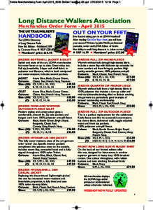 Strider Merchandising Form April 2015_6095 Strider Text Aug 06.qxd:14 Page 1  Long Distance Walkers Association Merchandise Order Form - April 2015