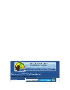 Fw: Your email February 2012 Mackinaw City C of C Newsletter has been sent