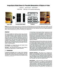 Image-Space Modal Bases for Plausible Manipulation of Objects in Video