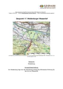 Geopunkt 17_Weidenburger Wasserfall