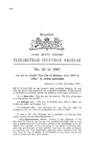 City of Brisbane Acts Amendment Act of 1967