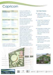 Capricorn Land use / development type Residential development Commercial