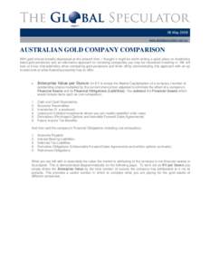 Microsoft Word - Australian Gold Company Comparison.dot