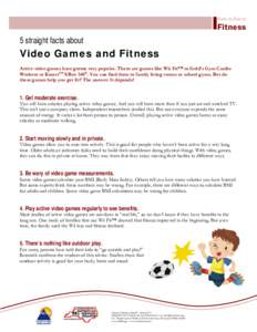 Touch! Generations / Wii / Body mass index / Nutrition / EA Sports Active / History of video games / Health / Digital media