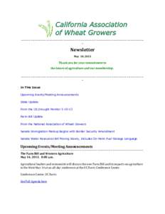 Agricultural economics / Agricultural subsidies / United States farm bill / Agricultural Act / United States Department of Agriculture / Debbie Stabenow / Conservation Reserve Program / 41st Canadian Parliament / United States Environmental Protection Agency / Chuck Grassley / Agriculture Reform /  Food /  and Jobs Act / Farm Security and Rural Investment Act