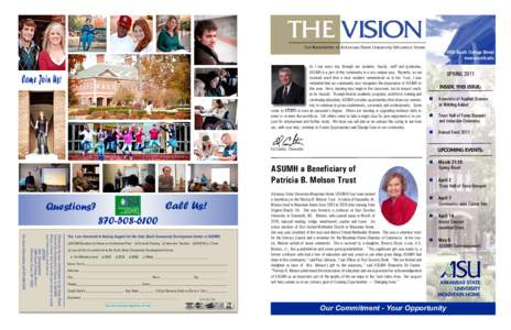 The Vision Newsletter Spring 2011_The Vision Newsletter Spring 2011.qxd