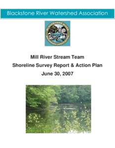 Hydrology / Conservation / Habitats / Rivers / Uxbridge /  Massachusetts / Mill River / Hopedale /  Massachusetts / Blackstone River / Riparian zone / Environment / Water / Earth
