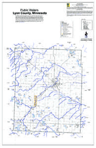 Lyon County Public Waters Inventory Map