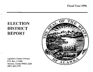 Fiscal Year[removed]ELECTION DISTRICT REPORT