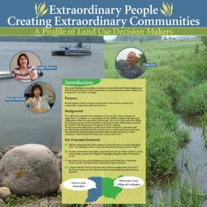 Extraordinary People Creating Extraordinary Communities A Profile of Land Use Decision Makers Don Lee