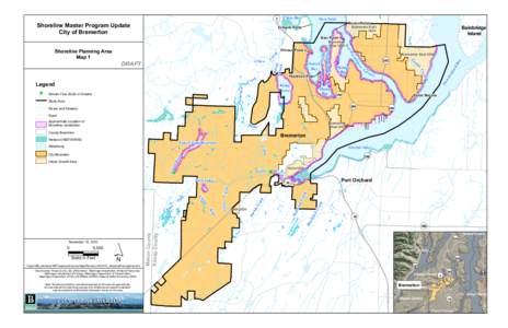 Dic kerso n  Study Area Rivers and Streams Approximate Location of Shoreline Jurisdiction