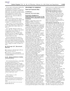 Federal Register / Vol. 78, No[removed]Thursday, February 14, [removed]Rules and Regulations (2) An oath or declaration stating that the application or patent under reexamination and patent or published application are curre