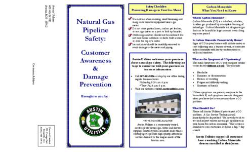 Austin Utilities 400 4th St NE Austin, MN[removed]Safety Checklist: Preventing Damage to Your Gas Meter