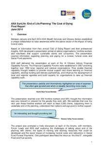 Microsoft Word - Citizens Advice Final Report_AXA SunLife End of Life Planning_ June 2014.docx