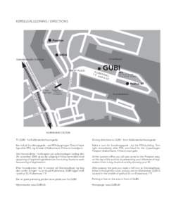 Kørselsvejledning / Directions  Paustian DFDS Orientbassin