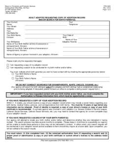 Adoption / Government / Birth certificate / Topeka /  Kansas / Identity document / Language of adoption / Adoption Disclosure Register / Closed adoption / Family law / Family / Security