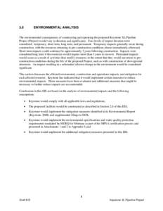 Microsoft Word - 06_KXL_Sec_3.0_Environmental Analysis.doc