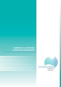 7982  Guidelines on continuing professional development  Guidelines on continuing professional development