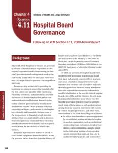 4.11: Hospital Board Governance