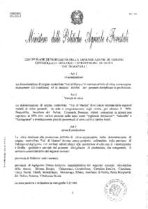 MODULARIO Mi. P.A. F. Moo. 7 S.G.  DISCIPLINARE DI PRODUZIONE DELLA DENOMINAZIONE DI ORIGINE