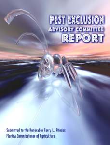 Florida Pest Exclusion Advisory Committee  Table of Contents March 2001 Table of Contents . . . . . . . . . . . . . . . . . . . . . . . . . . . . . i Executive Summary . . . . . . . . . . . . . . . . . . . . . . . . . .