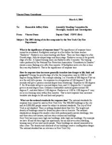 Public safety / Firefighting / Buffalo Fire Department / Multiple-alarm fire / New York City Fire Department / Firefighter / Vincent Dunn