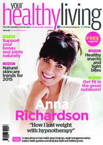 your  healthyliving Facebook “f ” Logo  The UK’s number 1 free in-store natural health magazine