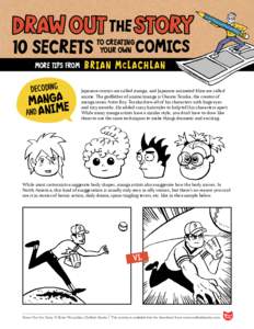 Draw Out The Story 10 Secrets More Tips From DECODING  MANGA E