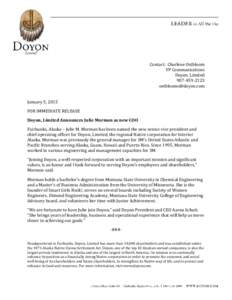 Alaska Native Claims Settlement Act / Alaska / Western United States / United States / Alaska Native regional corporations / Doyon /  Limited / Doyon