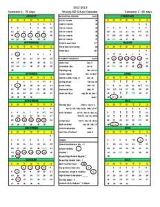 [removed]Moody ISD School Calendar