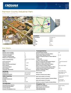 Harrison County Industrial Park 725 Quarry Rd. Corydon, IN[removed]Location Street Address