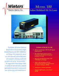 Measurement / Optics / Physics / Laser / Photonics / Helium–neon laser / Metre / Kilogram / Ion laser / Gas lasers / SI base units / Laser science