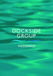 OFFERING THE BEST, DELIVERING MORE Dockside blends sheer style with panoramic water views, wrapped by a large private terrace. Whether you envision a traditional wedding ceremony, a grand sit-down reception or a chic co