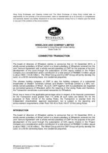 Conglomerate companies / Hang Seng Index Constituent Stocks / The Wharf / Hong / Modern Terminals Limited / China Merchants Group / Wheelock Properties / Hong Kong / Wheelock & Co / China Merchants