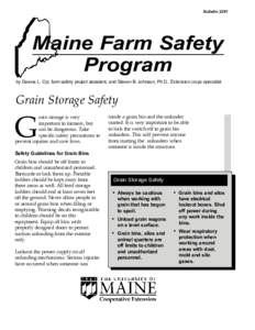 NASD: Grain Storage Safety