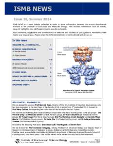 Microsoft Word - ISMB newsletter - Issue 10, SummerFINAL