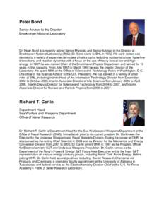 FY 2015 HTAC Membership Biographies