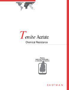 Tenite Acetate Chemical Resistance