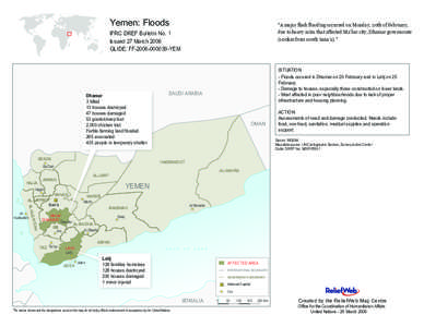 Yemen: Floods  